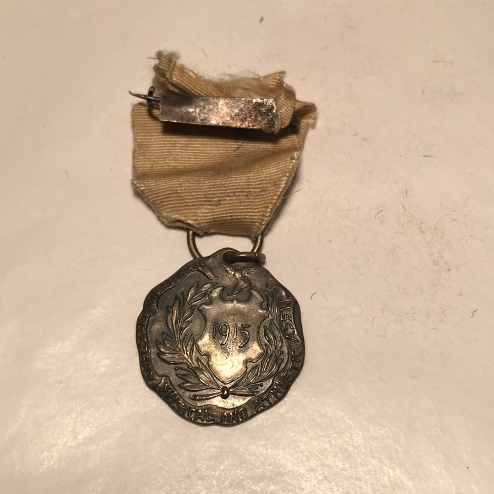 The Peoria Literary Musical & Athletic Assn Medal